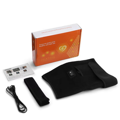 105-LED 660nm Red Light & Thermal Vibration Hip Therapy Belt